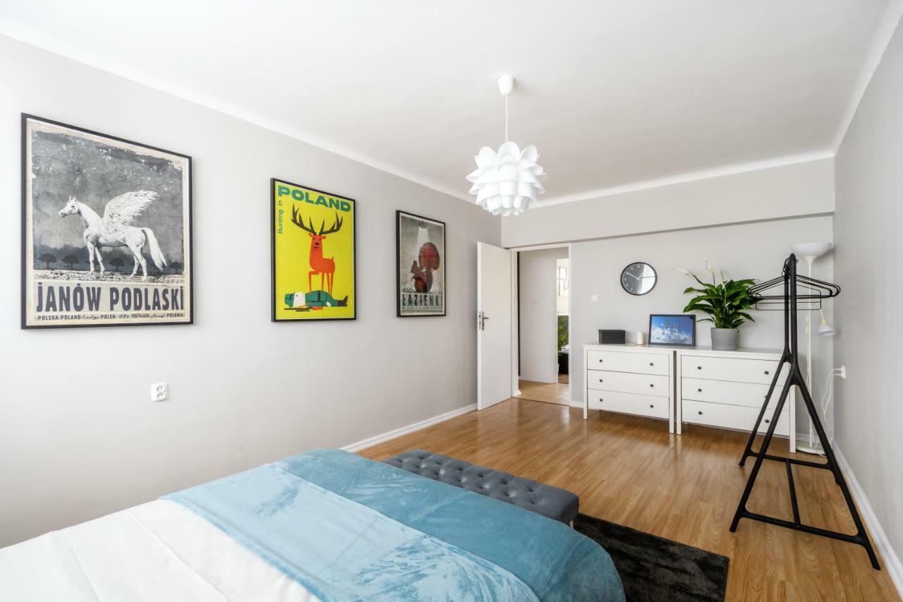 L4 Skyline Appartement Warschau Buitenkant foto
