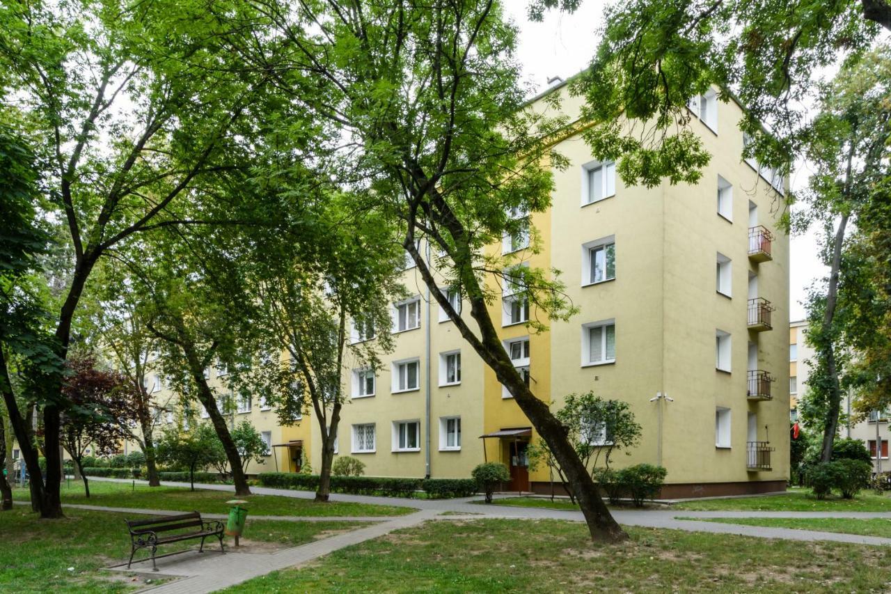 L4 Skyline Appartement Warschau Buitenkant foto